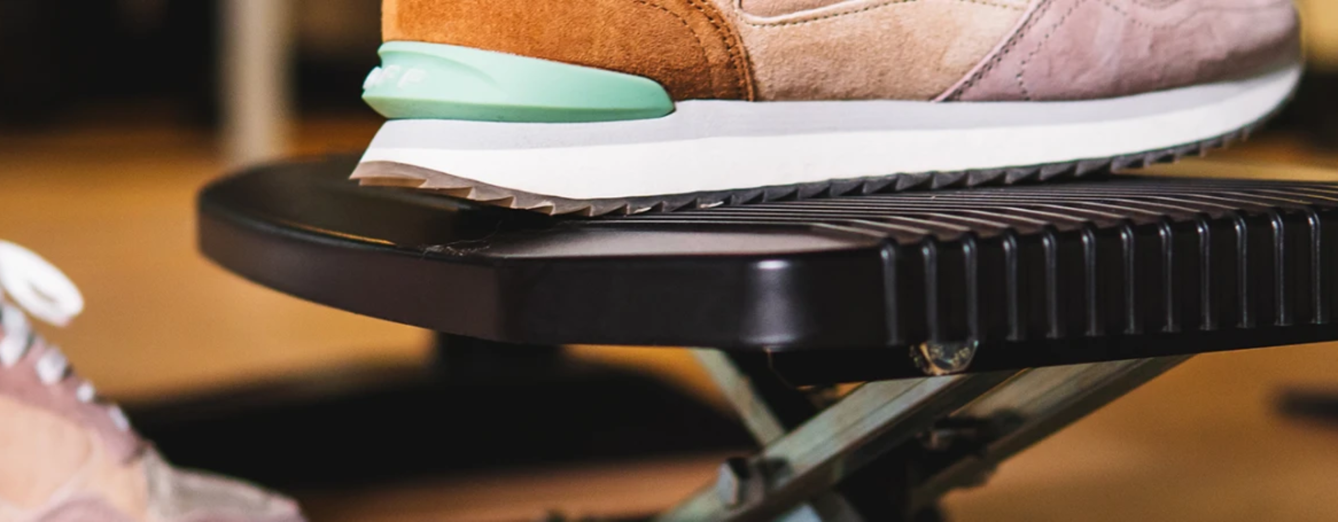 Fußstützen und Fußmatten