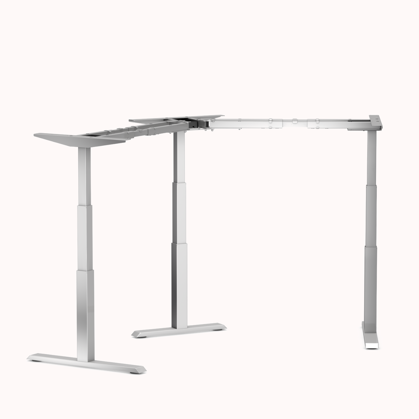 Acti SLS Pro 4.7x elektrisch höhenverstellbares Winkeltischgestell, bis 150kg dynamische Tragkraft, verstellbar 61,5-127,5cm