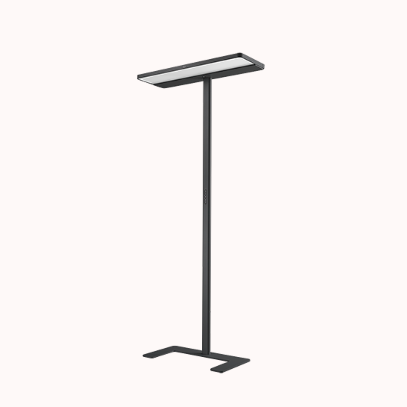 Luxo Adapt-F1 Desk Front - Stehleuchte für einen Arbeitsplatz, vorderseitig
