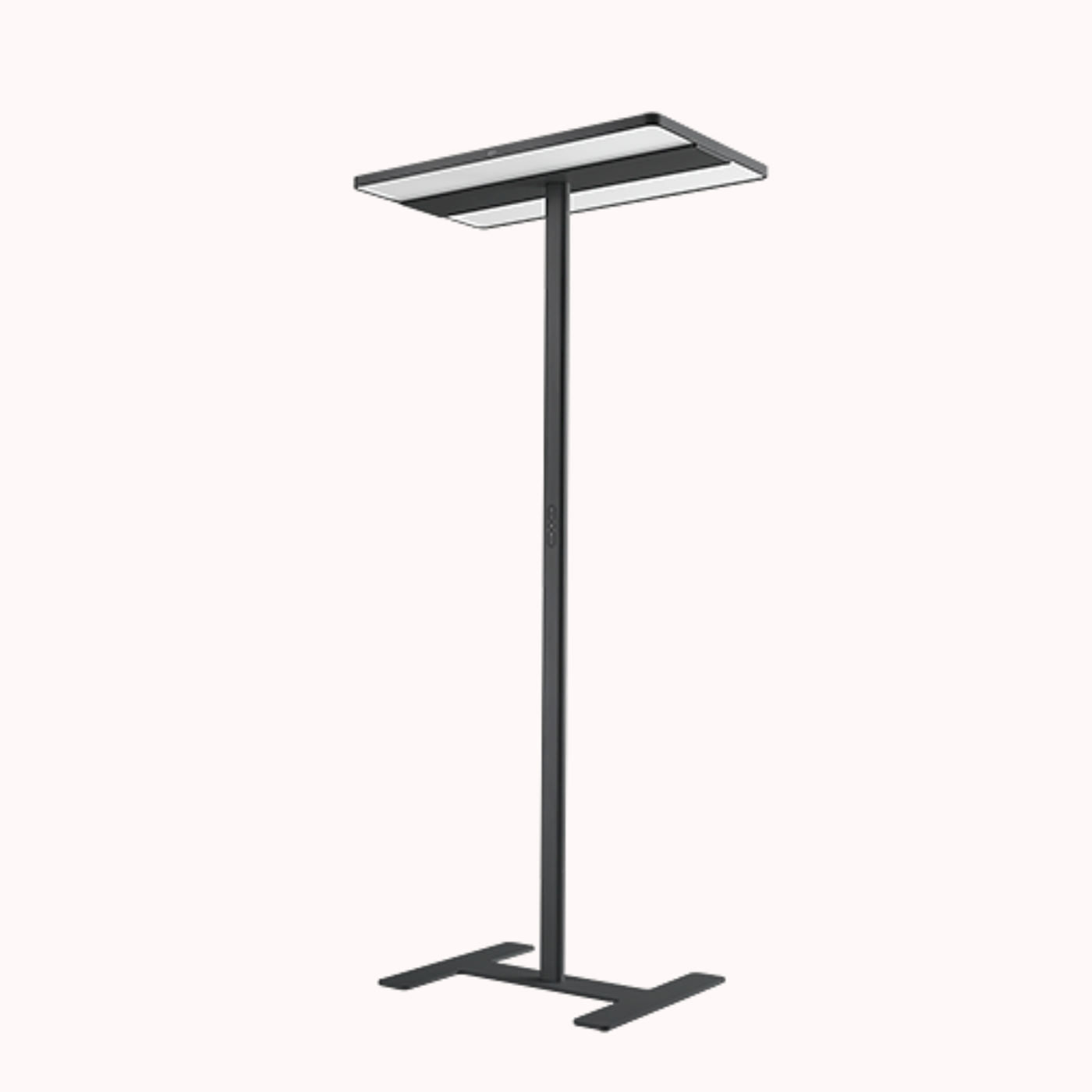 Luxo Adapt-F2 Desk Front - Stehleuchte für Zwei Arbeitsplätze, vorderseitig