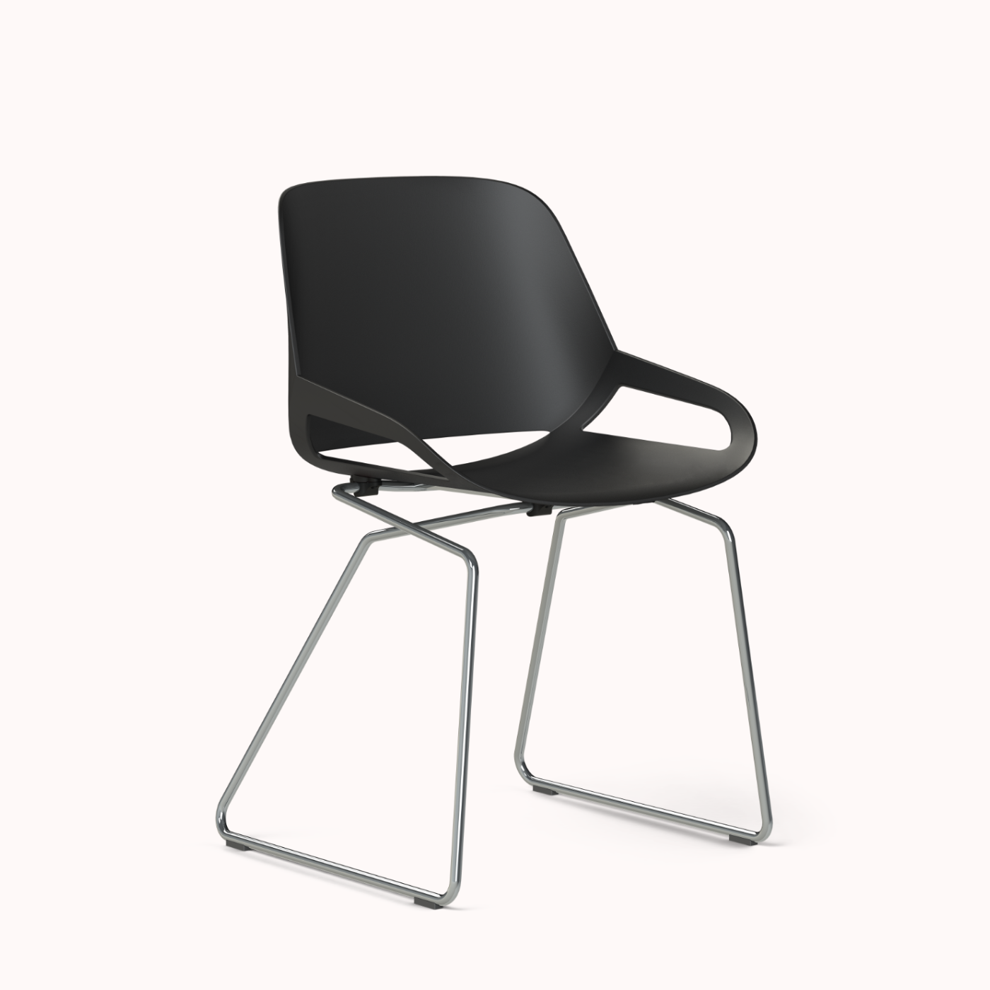 Aeris Numo - vielseitiger Stuhl mit Kufengestell