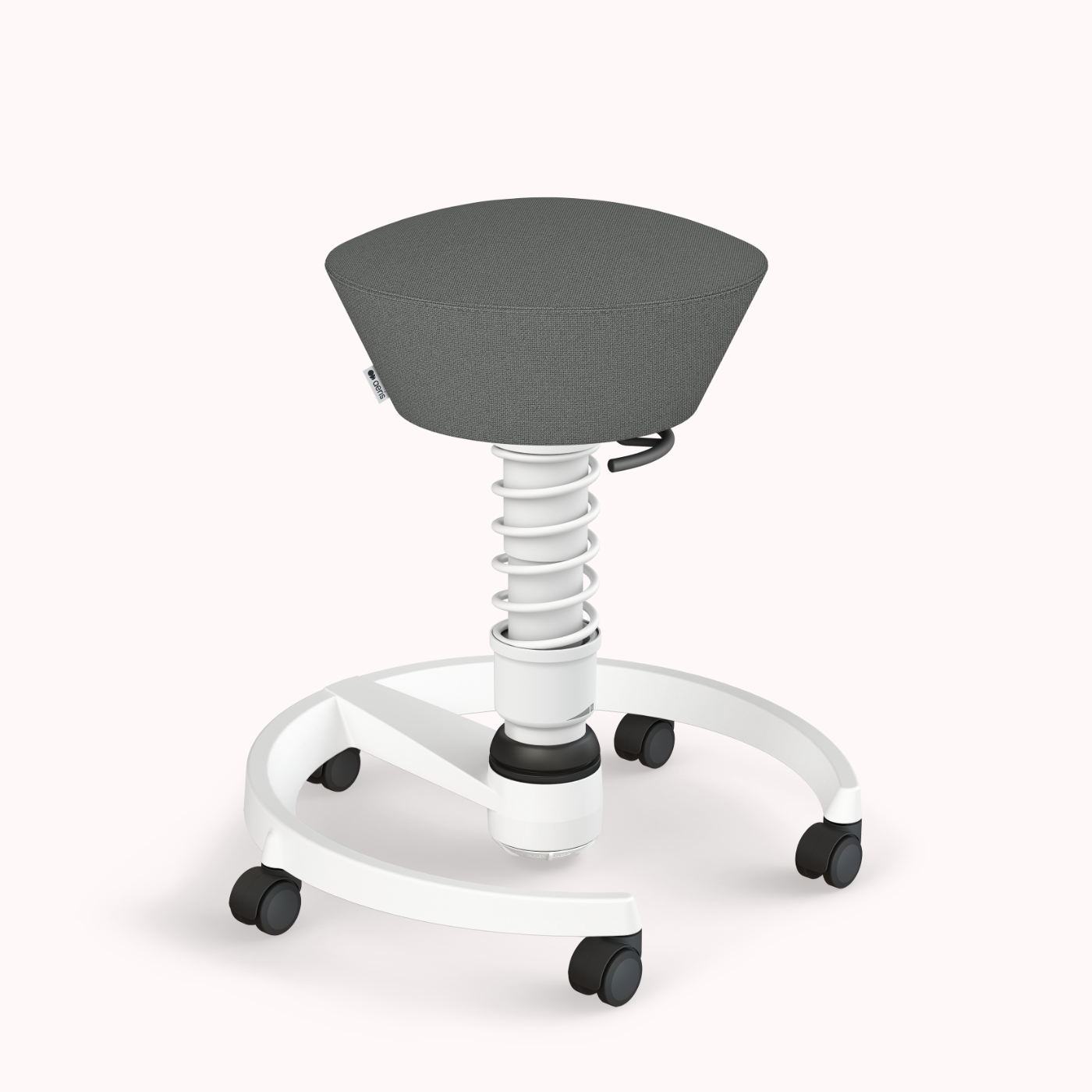 Aeris Swopper mit Rollen White Edition, Cura grau - Christmas Deal