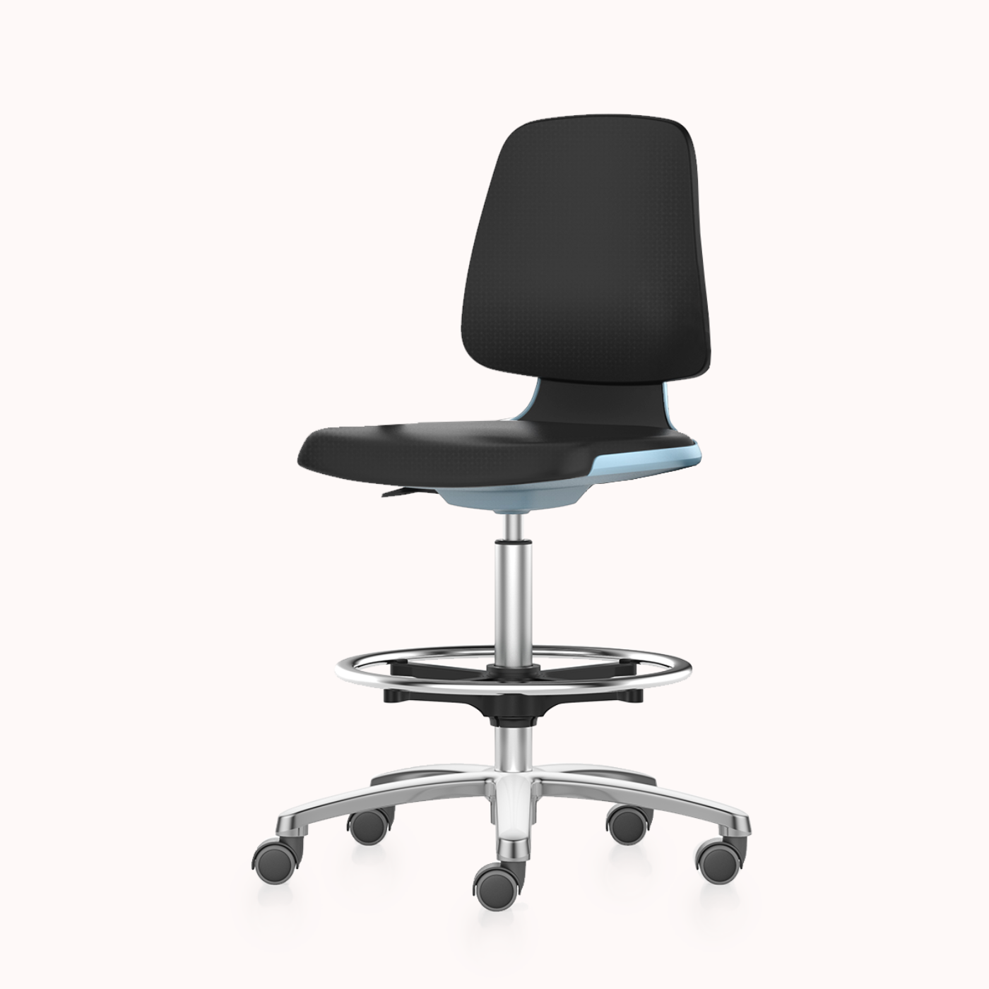 Bimos LABSIT – der Hochstuhl für Labore, Sitzhöhe bis max. 81cm