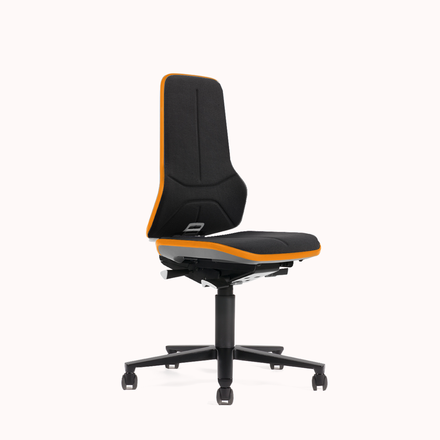 Bimos Neon Produktionsstuhl – ergonomischer Industrie-Stuhl mit höchstem Sitzkomfort, Sitzhöhe 45-62cm