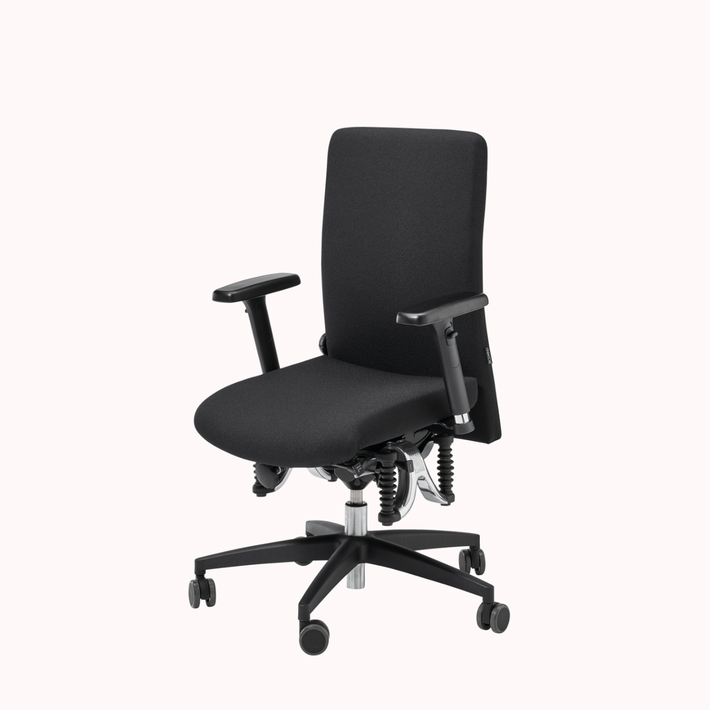 Bioswing 360iQ Bestseller-Bürostuhl inkl. Lumbalstütze und Armlehnen - Schnellieferung