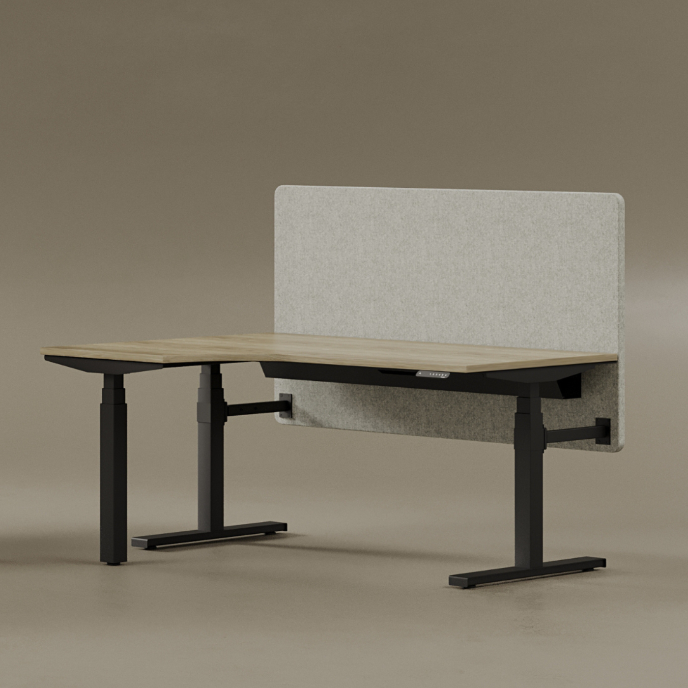 Nowystyl eModel 3.0 - elektrisch höhenverstellbarer Eckschreibtisch, verstellbar 65-131cm