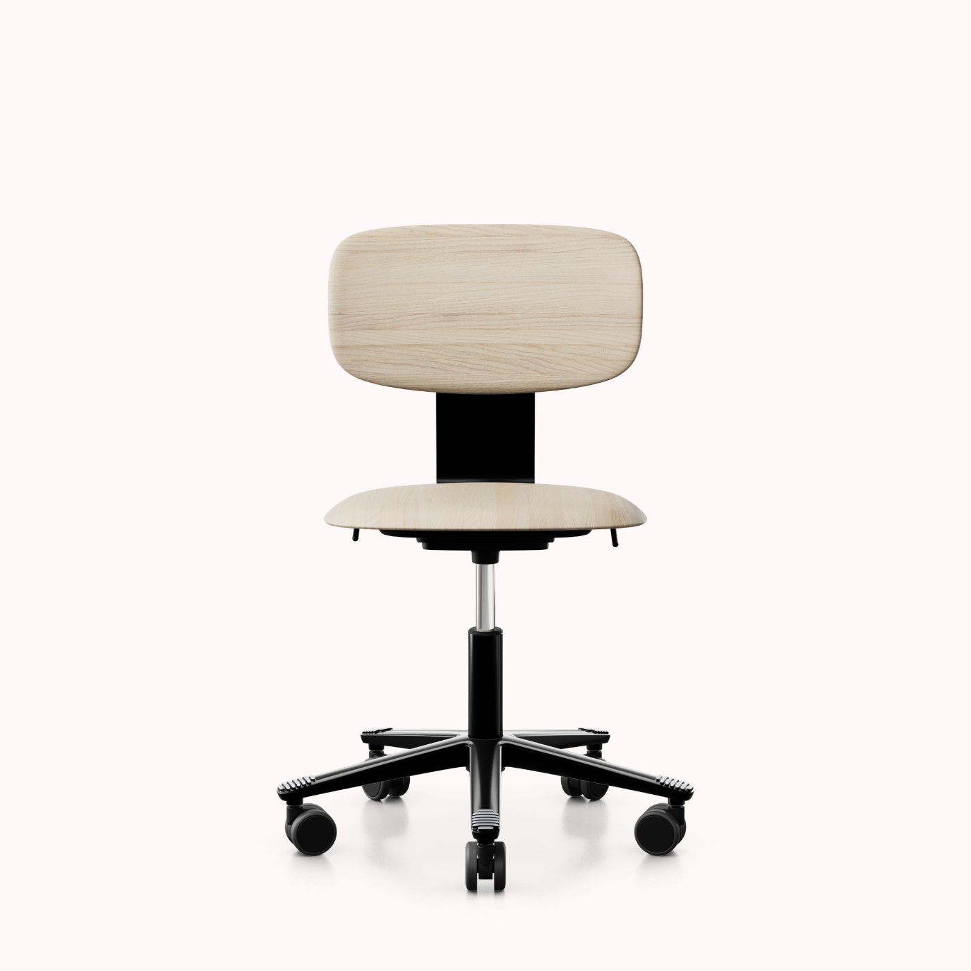 HÅG Tion 2200 mit Sitz und Rückenlehne aus Eschenholz