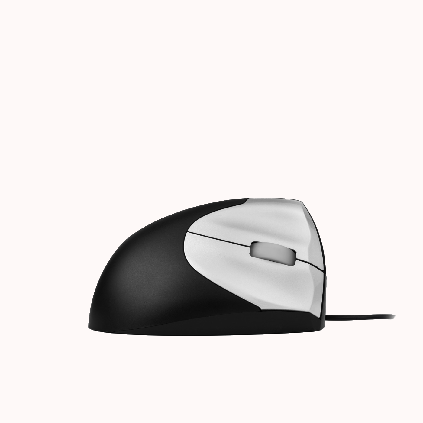 Minicute SRM VS4 Mouse - ergonomische Vertikalmaus, links- oder rechtshändig, kabelgebunden oder kabellos