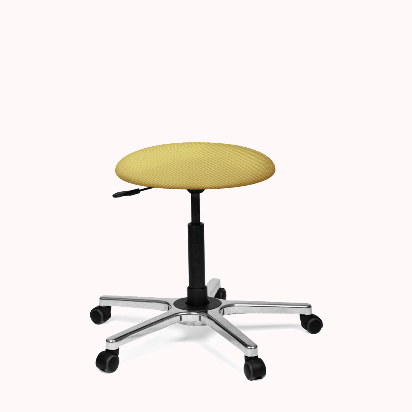 Moizi 35 - 3D-beweglicher Bürohocker, Sitzhöhe bis 66cm