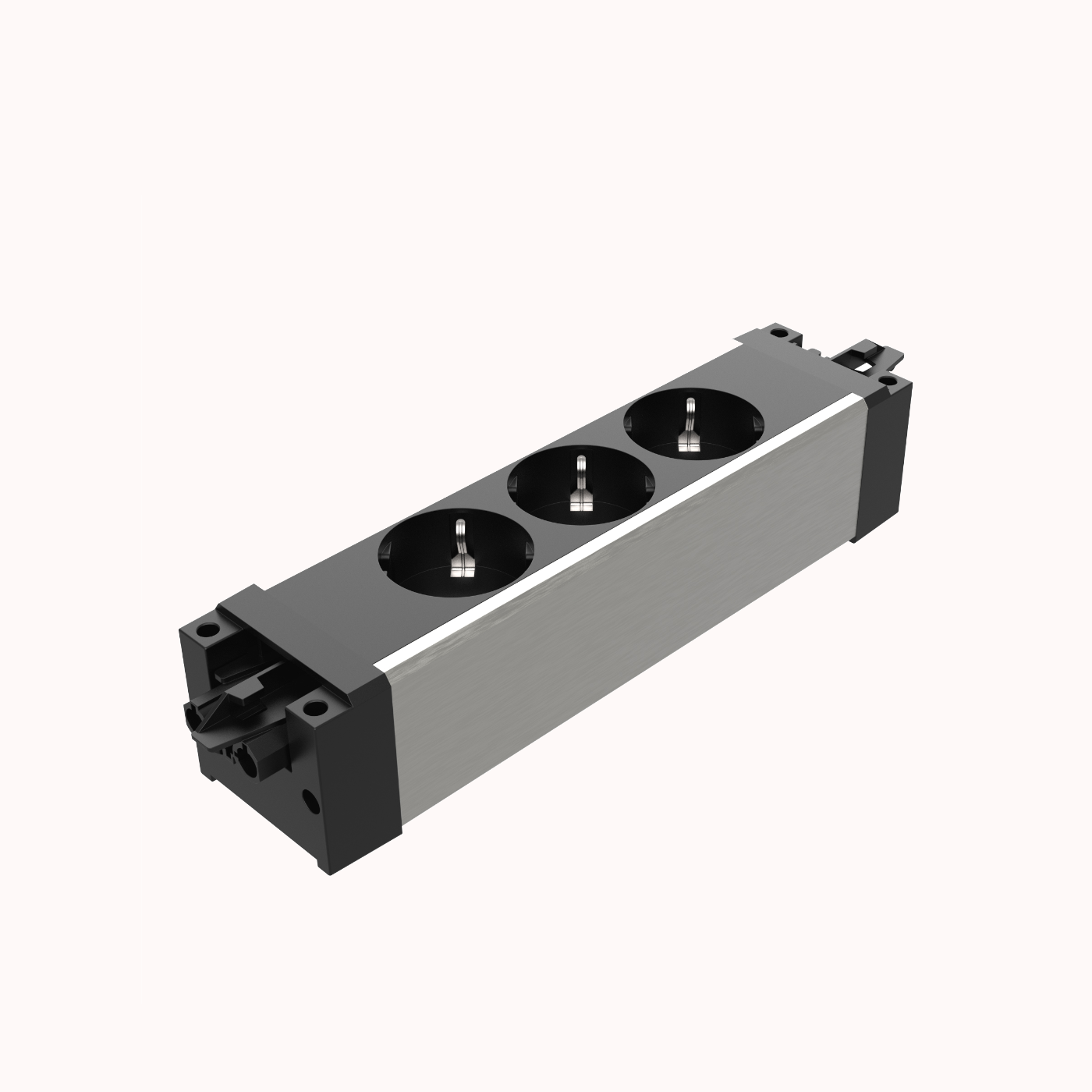 Dataflex Powerbar Steckerleiste inkl. Kabel – professionelle Schreibtisch Elektrifizierung für moderne Büros