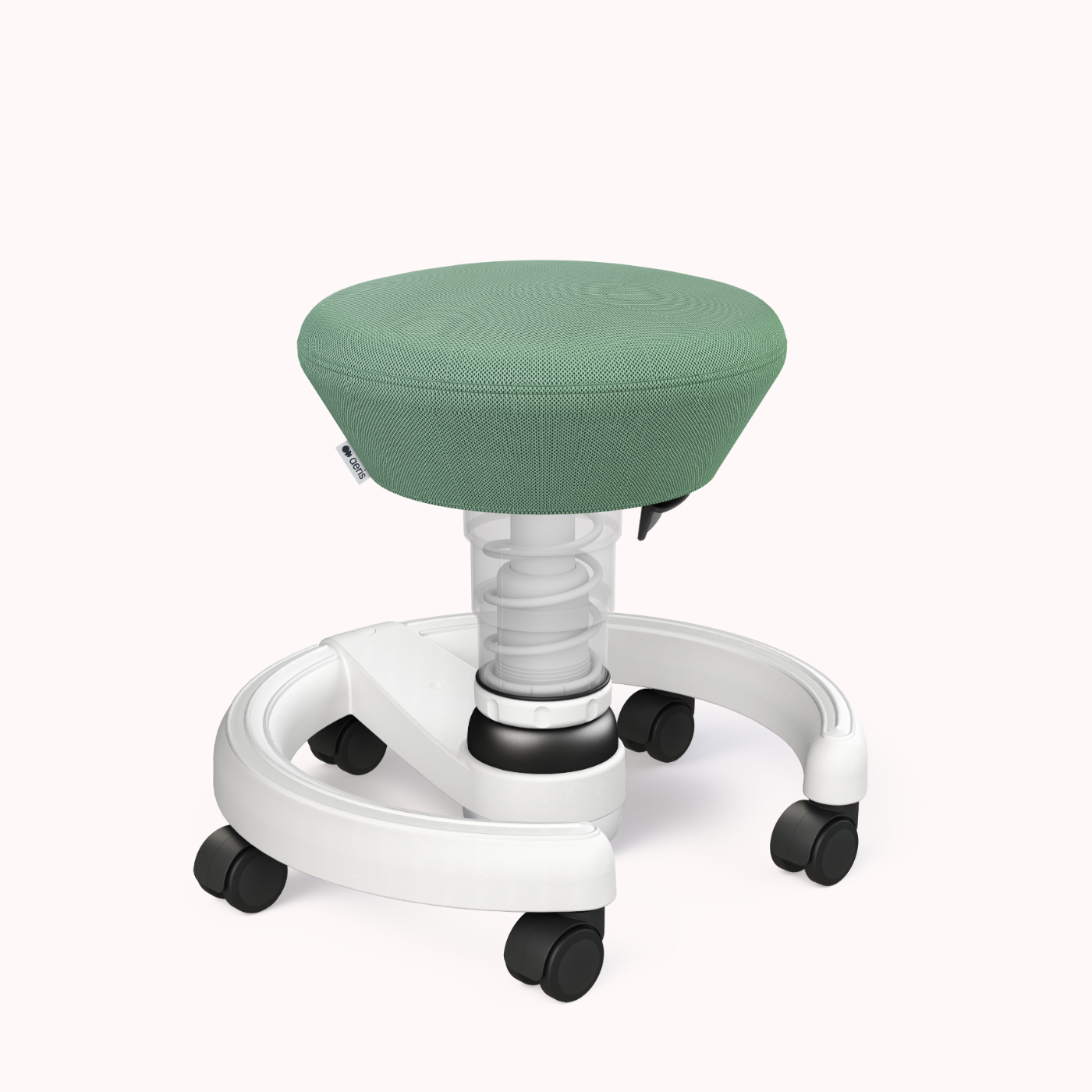 Aeris Swoppster - Kinderstuhl federnd und schwingend weiß